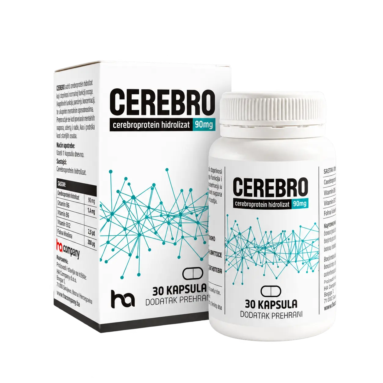 Cerebro – Cerebroprotein hidrolizat